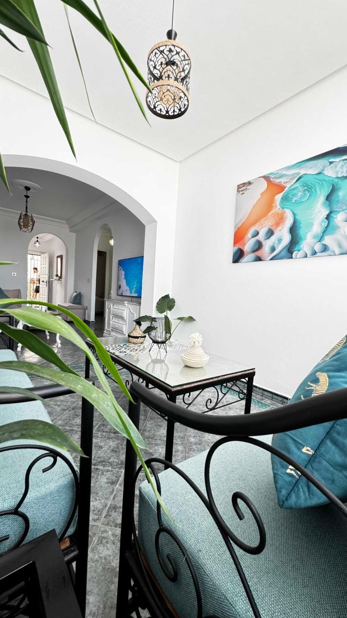 Апартаменты Calays Tu Hogar Junto Al Mar Танжер Экстерьер фото