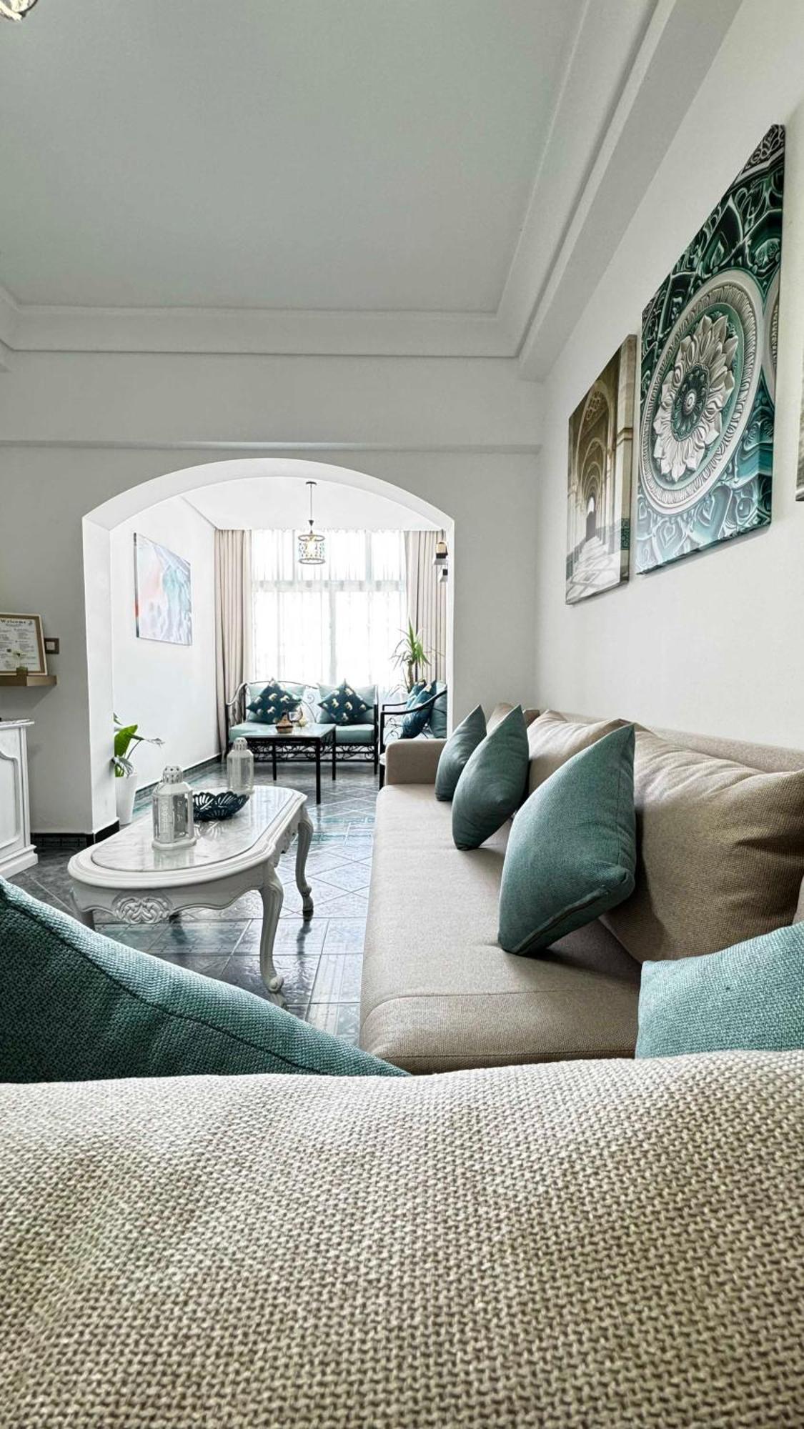 Апартаменты Calays Tu Hogar Junto Al Mar Танжер Экстерьер фото
