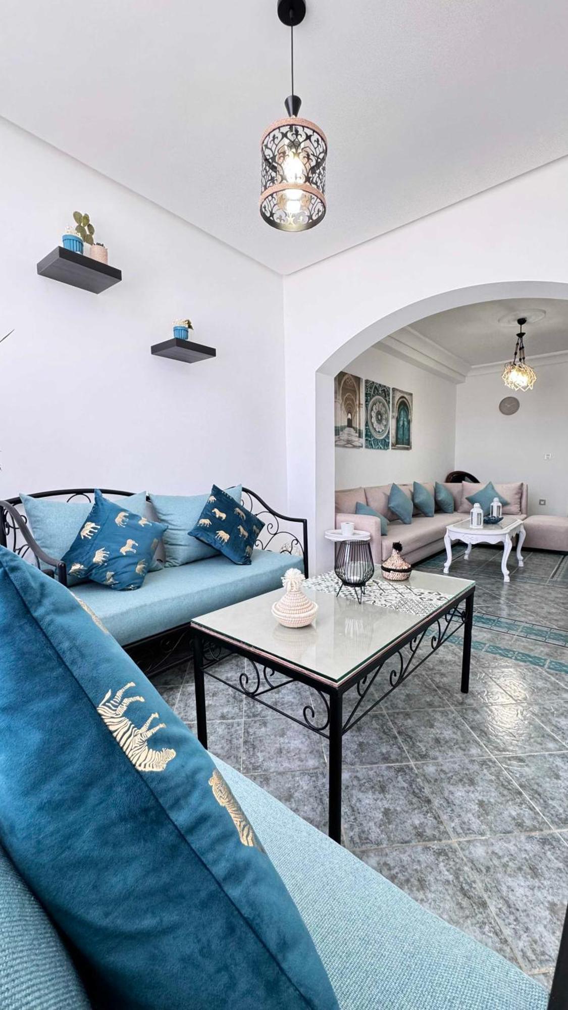 Апартаменты Calays Tu Hogar Junto Al Mar Танжер Экстерьер фото