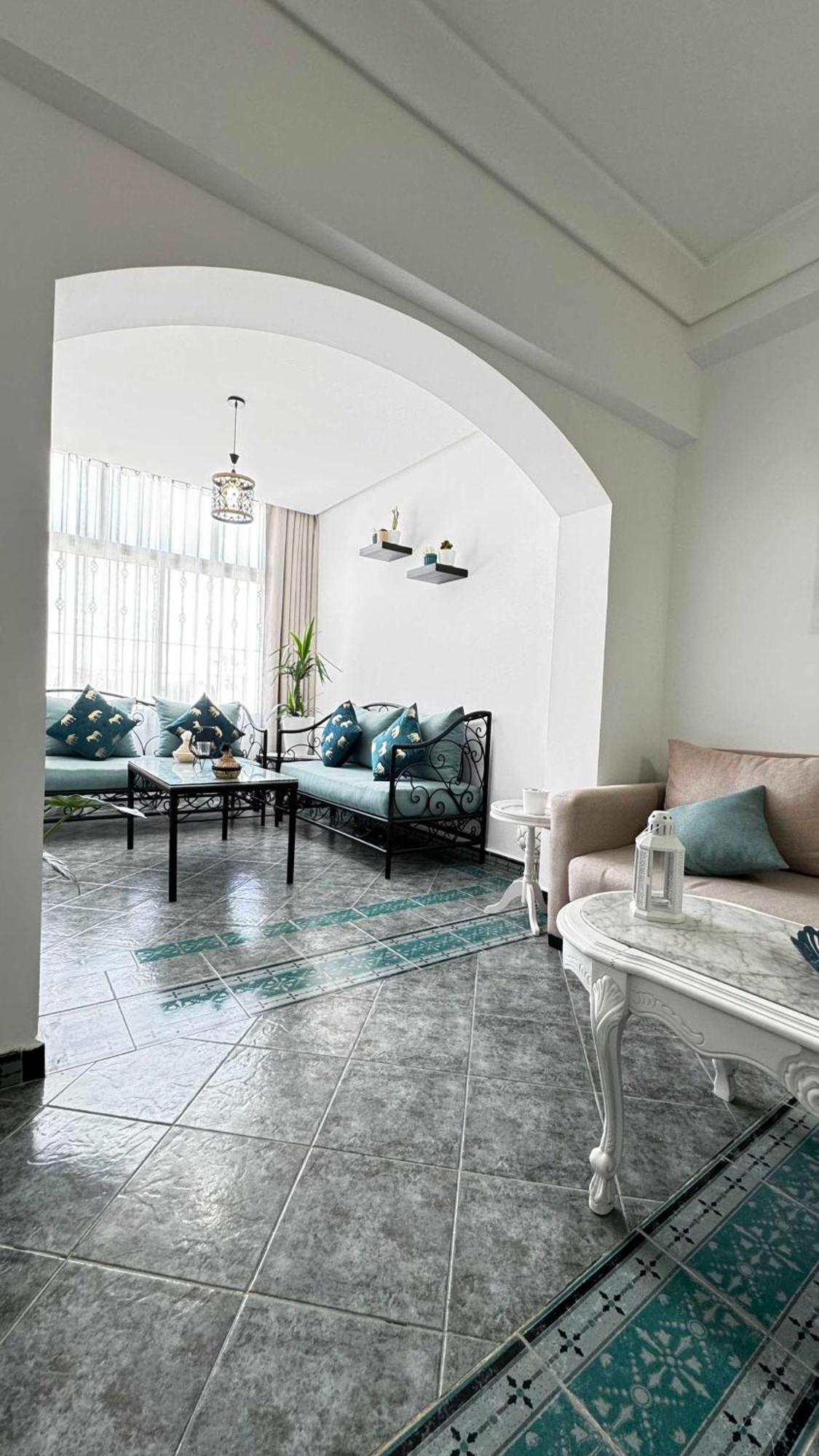 Апартаменты Calays Tu Hogar Junto Al Mar Танжер Экстерьер фото